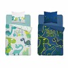 Dinosaur Single Duvet Cover + Pillow Case Luminous 1158