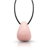 Rose Quartz Tumbled Stone Pendant Drilled Precious and Healing Stone