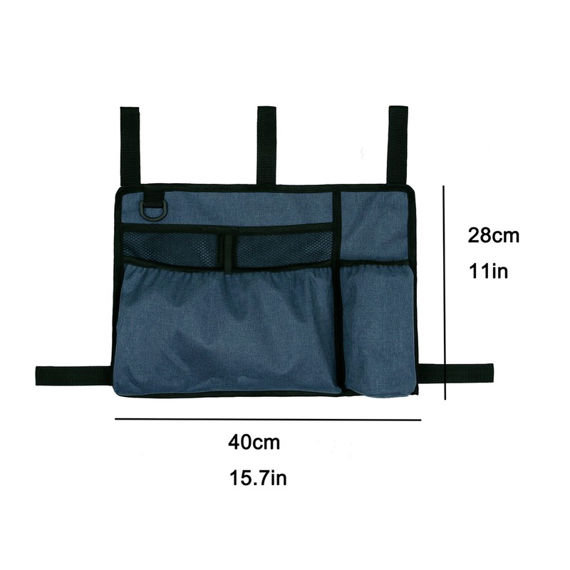 Walker Bag Walker Pouch Attachments Bags with Cup Holder Large