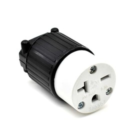 Superior Electric YGA022F Straight Electrical Receptacle 3 Wire, 20 Amps, 250V, NEMA 6-20R