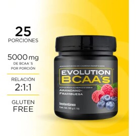 Aminoácidos BCAA  Pre Entreno  Leucina  Isoleucina  Valina  Pre Workout  Recuperación de Músculo  25 Porciones  Suplemento en Polvo Carbohidratos...  