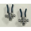 Fishing Rod back Butt Rests, Adjustable spring Rests, stainless steel