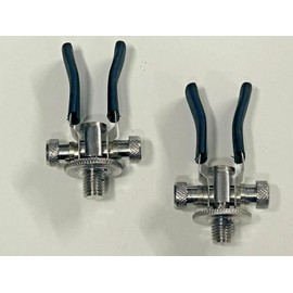 Fishing Rod back Butt Rests, Adjustable spring Rests, stainless steel (2)