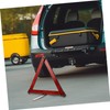 KICHOUSE 3pcs Car Safety Triangle Reflective Warning Triangle for Roadside