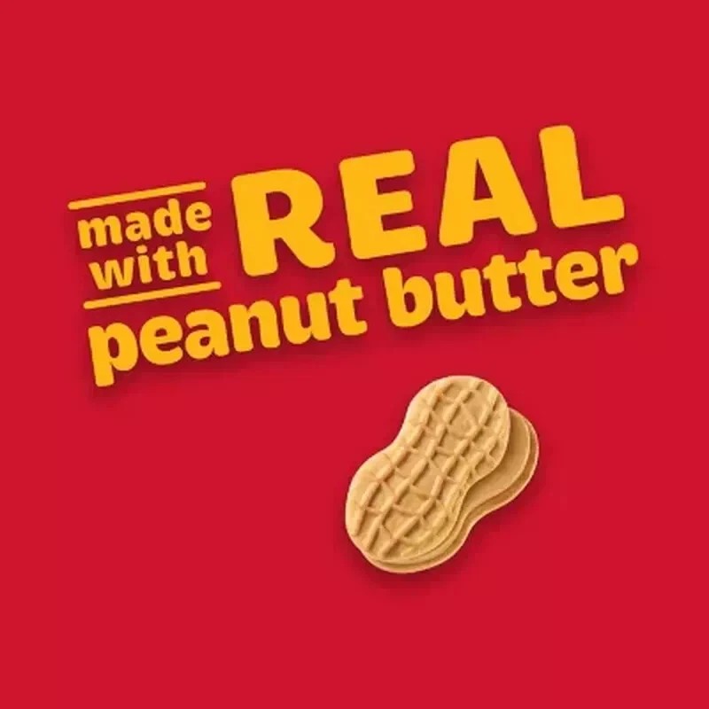 Nutter 3 PACK - Nutter Butter Peanut Butter Sandwich Cookies,
