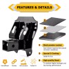 WSAYS Rear 2" Receiver Trailer Tow+Shackle Hitch For 19+ Honda