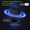 Speaker Stable Desk Holder Adjustable Lossless Sound Quality Metal Desktop