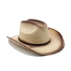 Straw Cowboy Hat for Men Cowgirl Hats Women Wide Brim