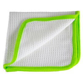 Liquid Elements Microfibre Car Streak Buster Window Cloth and Glass Cloth Quick-Drying Car Microfibre Cloth Effective Car Care Window Cloth Streak Free 35 x 35 cm (Pack of 1)