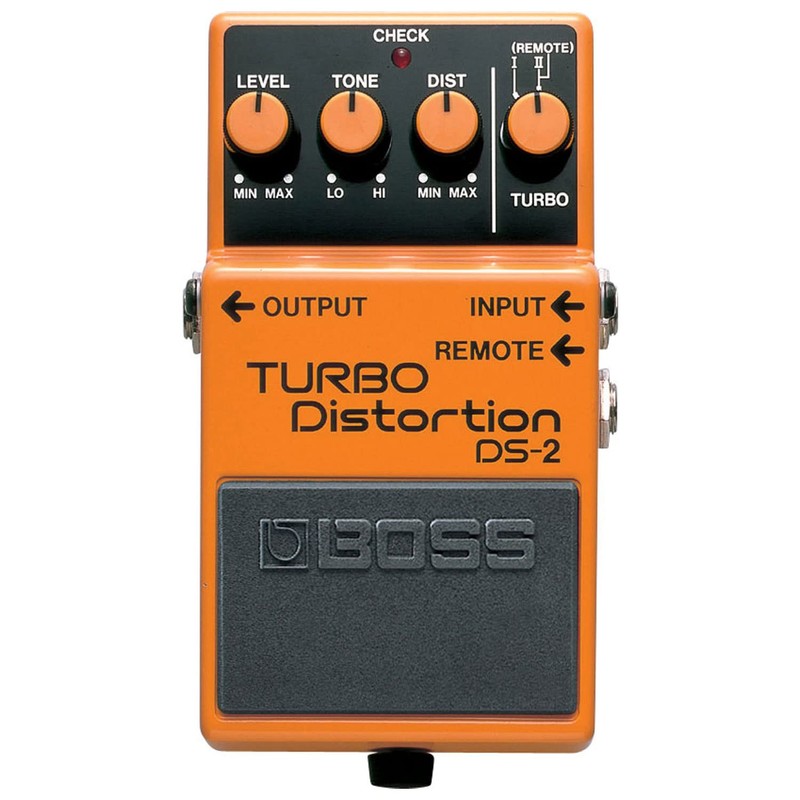Boss DS-2 Turbo Distortion Distortion Effect Device + Keepdrum Jack
