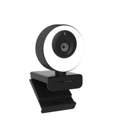 Web Camera 1080P Webcam 60FPS Autofocus HD Web Camera with Microphone Ring Light Web CAM for PC Computer Camera for Gaming Video Calling Recording... 