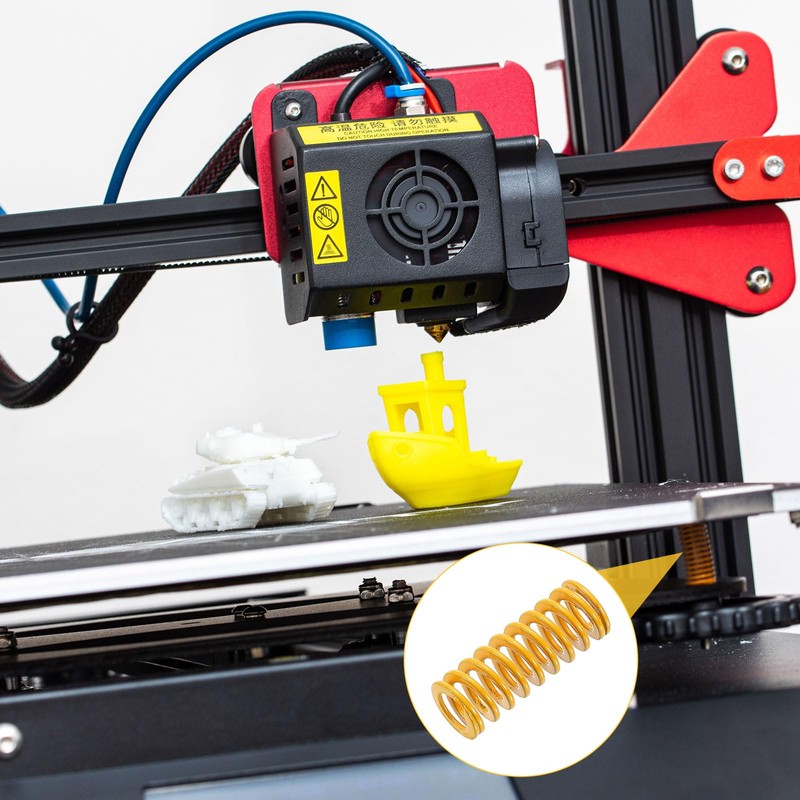 uxcell 6pcs 3D Printer Heating Bed Spring, 8mm OD 20mm