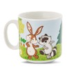 NICI Rabbit, Skunk, Raccoon Forest Friends 47353 Multi-Coloured