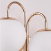 Double Sconce Simple Modern Dual Headed Glass Metal Energy Saving