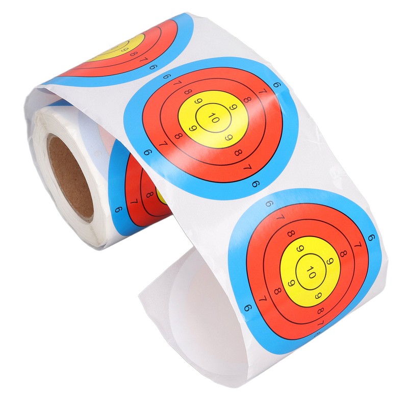3 Inches Self Adhesive Target Stickers 200 Sheets Shooting Splatter