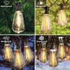 YSN 60FT LED Outdoor String Lights Waterproof Patio Lights with