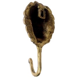 Purpledip 11842 Brass King of Jungle Wall Hook