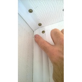 Rocky Mountain Goods Garage Door Top and Sides Seal – 30 ft Weatherproof Vinyl Weather Stripping – Keeps Dust, Moisture, and Wind Out – Easy to Install with Included Nails – Durable for All Seasons