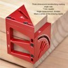 Multi Angle 3D Protractor 45 Degree Marking Ruler Essential Woodworking