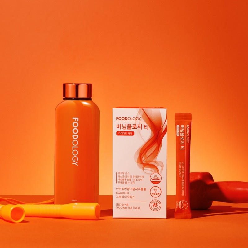 Foodology Seohyun Orange Water Lactobacillus Diet Burningology 15 sachets 1