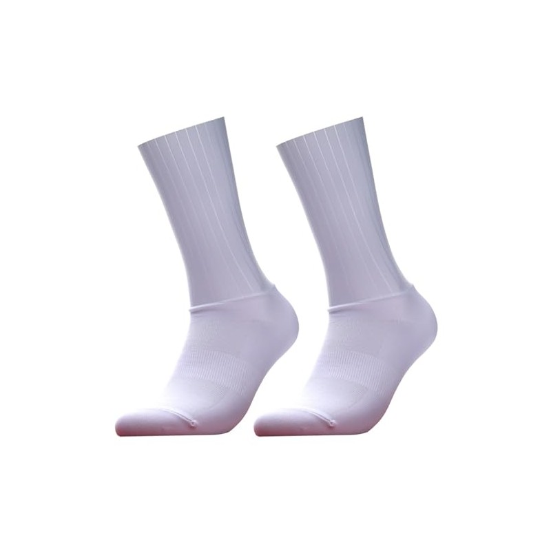 TEAM PSNRI White Aero Cycling Socks