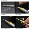 Stitching Groover Aluminum Handle Leather Edge Beveler Trenching Tool for