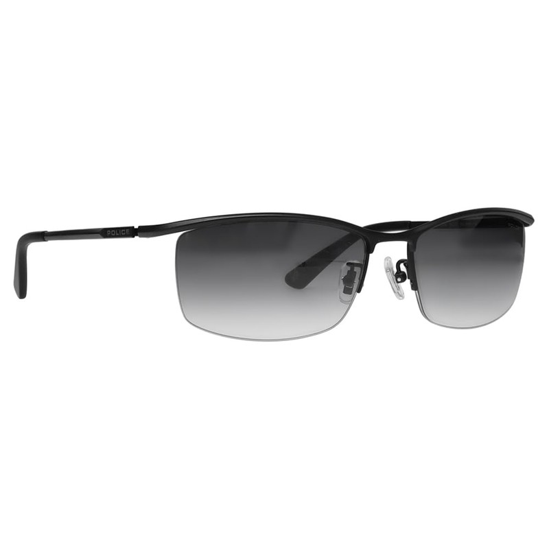 Police VOLTAGE VOLTAGE Nyrolle Men's Square Titanium Sunglasses SPLG38J 531N