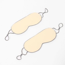 Set of 2 Deep Sleep Double-Sided Sleep Masks Yellow Green Blindfold Blackout eye patch