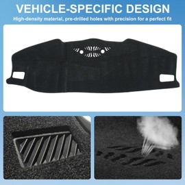 Xipoo Dashboard Cover Mat Compatible with 2021-2025 Jeep Grand Cherokee L Dash Board Cover Nonslip Sun Resistant Dash Mat Replacement for 2021-2025 Jeep Grand Cherokee L Accessories