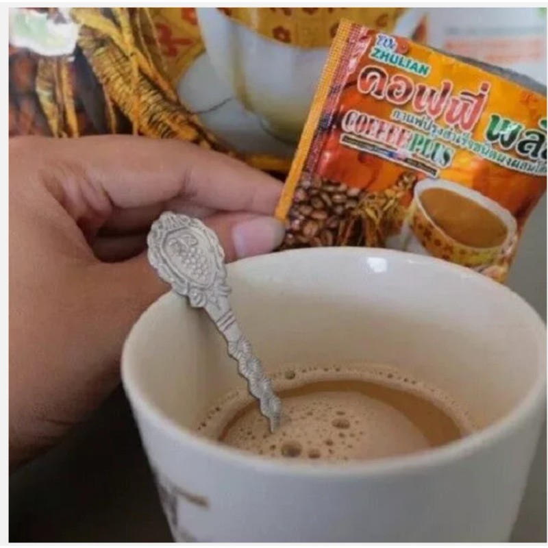 ZHULIAN COFFEE PLUS Instant Ginseng Extract Herb 1 bag x