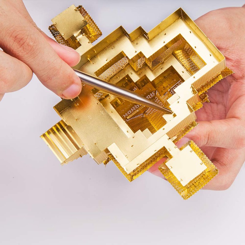 Piececool 3D Puzzles, 6-Piece Tool Set, 3D DIY Laser Cut