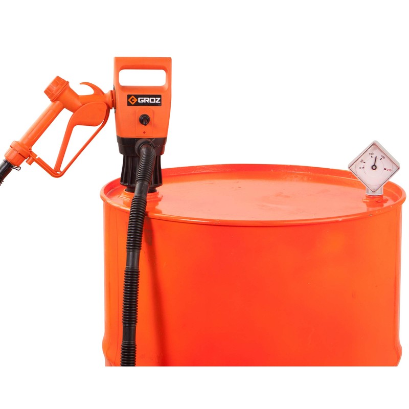 GROZ Drum Level Indicator | ¾-Inch Thread | Polyethylene Construction