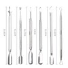 Nail Manicure Double-end Nail Art Tools Cuticle Pusher Remover Tools