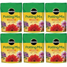 Miracle-Gro Potting Mix 8 QT MGRO POTTING MIX, 6-Pack