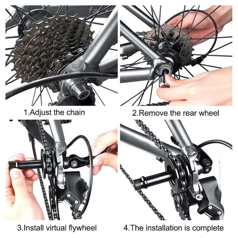 Bike Chain Holder,Bike Chain Keeper Dummy Sleeping Hub Tool for