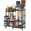 Keomaisyto Garden Tool Organizer With Basket - 3 Tier Yard