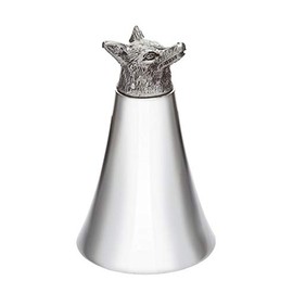 Wentworth Pewter - Large Fox Pewter Jigger, stirrup cup, measure, cup - Dia:80mm H:110mm /Pewter