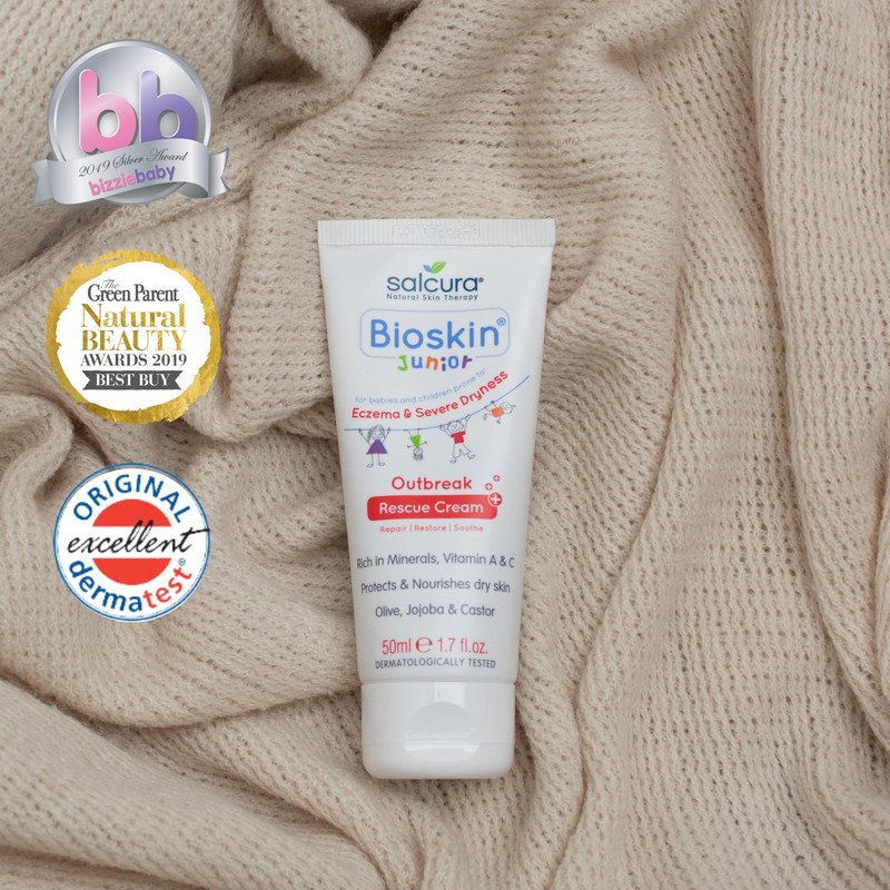 Salcura, Bioskin Junior Outbreak Rescue Cream, Packed With Natural Ingredients,