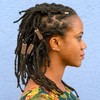Hair Beads for Dreadlocks, 60pcs Imitation Wooden Hair Beads Braids