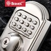 Keyless Entry Keypad Deadbolt Door Lock, Zinc Alloy Sabbath Lock
