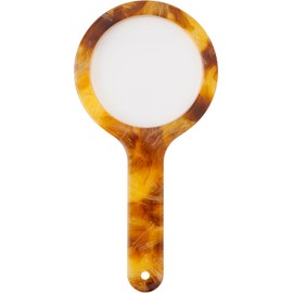 Slip-On Handy Magnifier Amber A-RBL-2501 Handheld Magnifying Glass Magnifying Glass Magnification Approximately 2.5 Times