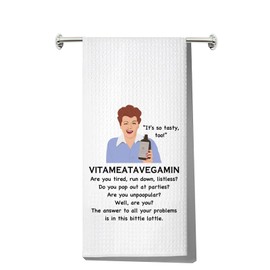 JNIAP Lucy Kitchen Towel Lucy Vitameatavegamin Gift Lucy Fans Gifts Lucy Sitcom Dish Towel (so Tasty kt)