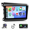 Leadfan Car Stereo Radio for Honda Civic 2012,9Inch IPS Screen