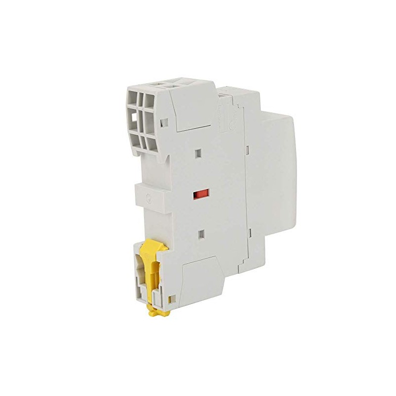 AC Contactor, 2P 25A 24V/60Hz DIN Rail Household AC Contactor