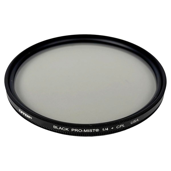 Tiffen 72mm FusionPOL Series Black Pro-Mist 1/4 + CPL Filter
