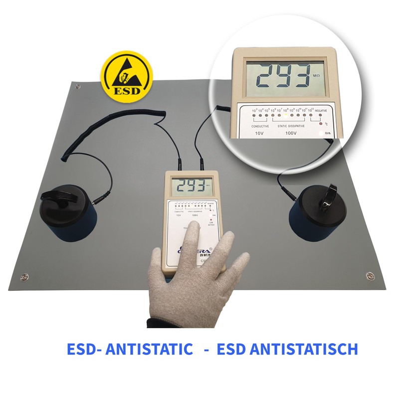 Minadax 80 x 30 cm Antistatic ESD Computer Table Mat
