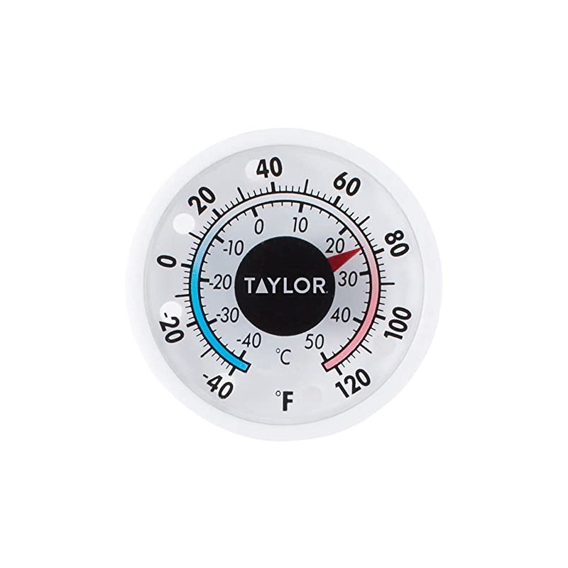 Taylor Precision 5982N Milk Beverage Refrigerator Cooler Thermometer, Classic Series,