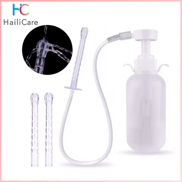 Hailicare 300ml Enema Anal Bulb Douche Irrigation Vaginal Cleaner Rectal