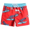 MaaMgic Boys' Summer Swimming Trunks Quick-Drying Board Shorts with Mesh