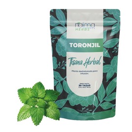 NAIMA Toronjil Orgánico 100% Natural | Tisana en hojas 100g | Relajante Natural y Sin Cafeína | Bolsa Resellable que Conserva Frescura | Rinde +50 Tazas